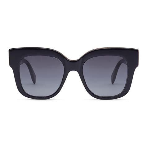 f is fendi black sunglasses|fendi black square sunglasses.